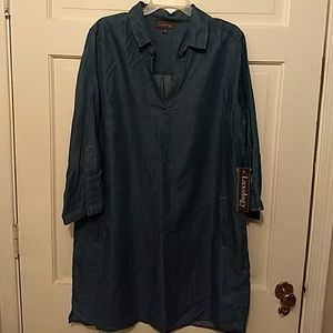 Luxology-Women's Blue Jean dress-16W